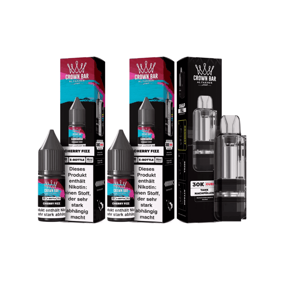 Al Fakher Cubic 30K Pod – Cherry Fizz - EdenVape24